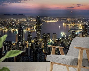 Victoria peak lookout. by Remco van Adrichem
