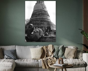 Black&White Buddha.JPG by Misja Vermeulen