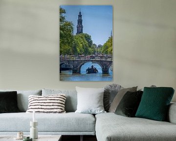 Prinsengracht Amsterdam van Peter Bartelings