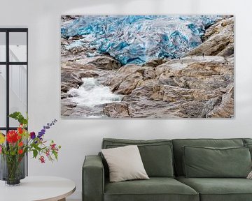 Nigardsbreen in Noorwegen van Hamperium Photography