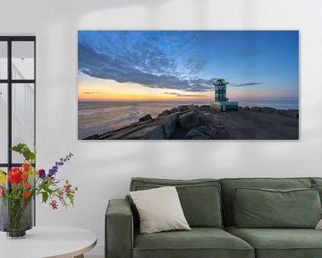 Seascape, IJmuiden at sea sur Photo Wall Decoration