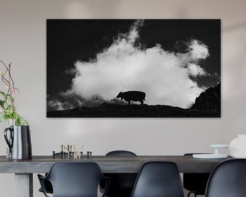 cow and cloud von Dorit Fuhg