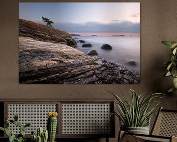 Schwedische Felsenküste von Mark Leeman