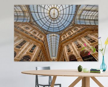 Arcade de la Galleria Vittorio Emanuele II sur Rene Siebring