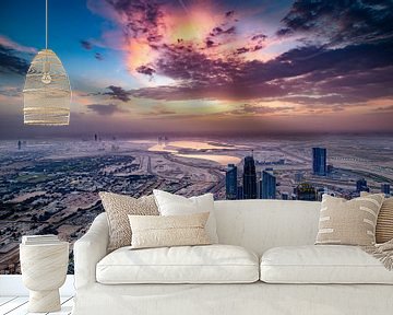 Dubai Sunrise van Rene Siebring