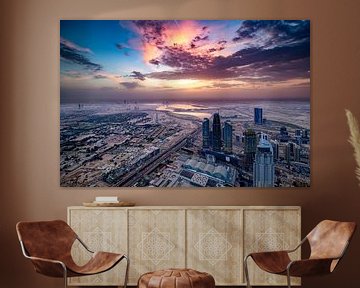 Dubai Sunrise by Rene Siebring