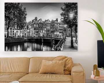 AMSTERDAM Soirée idyllique sur le Singel | Monochrom sur Melanie Viola