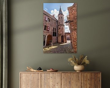 Old coin-tower in Deventer, The Netherlands sur VOSbeeld fotografie