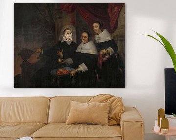 Familieportret, Jacob Fransz. van der Merck