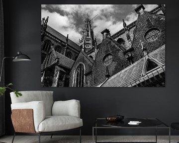 Sint Bavokerk - Haarlem van Jack Koning