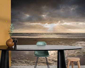 Sonnenuntergang in Zandvoort