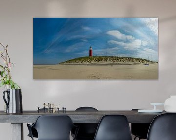 Leuchtturm Eielerland - Texel - Panorama