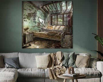 Schlafzimmer im Niedergang von Olivier Photography