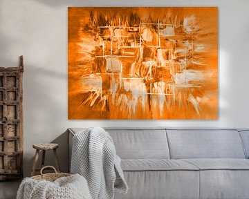 Explosion orange van Katrin Behr