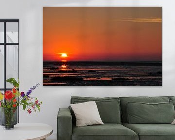 Coucher de soleil au bord de la mer sur Lex Schulte