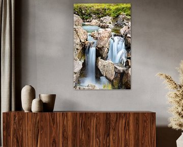 Fairy Waterfall van Vincent van den Hurk