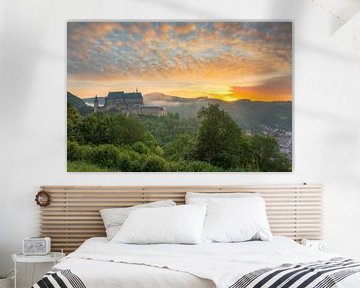 Castle Vianden in Luxembourg #1 by Michael Valjak