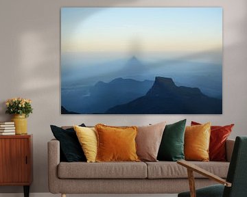 Uitzicht vanaf Adam's Peak bij zonsopgang von Henk Harsevoort