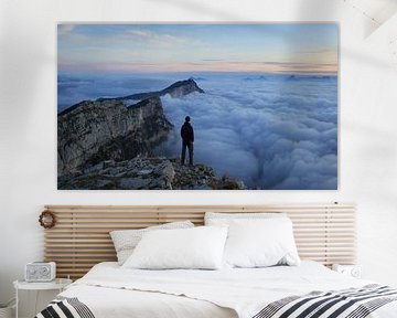 Sea of clouds van Sander van der Werf