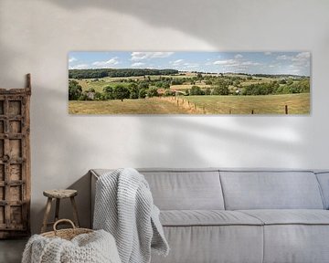 Panorama des collines du sud du Limbourg près d'Epen sur John Kreukniet