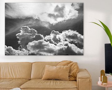 lucht en wolken van Wolf-Dieter Werner