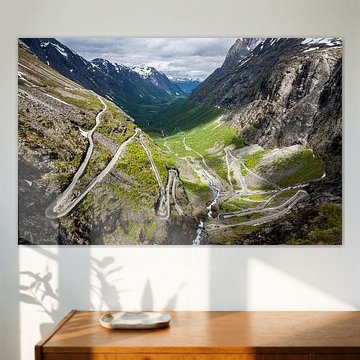 Vues sur Trollstigen, Norvège