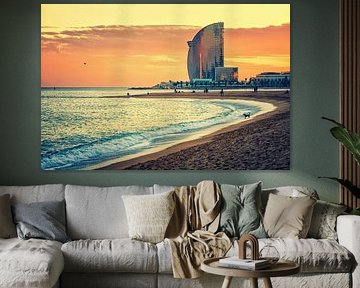 Barcelona - La Barceloneta Beach by Alexander Voss