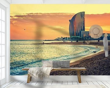 Barcelona - La Barceloneta Beach by Alexander Voss