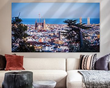 Barcelona - Skyline by Alexander Voss