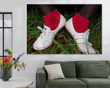 White sneakers in the wild sur Arthur Wijnen