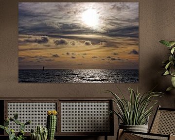 Sunset North Sea IV by Miranda van Hulst