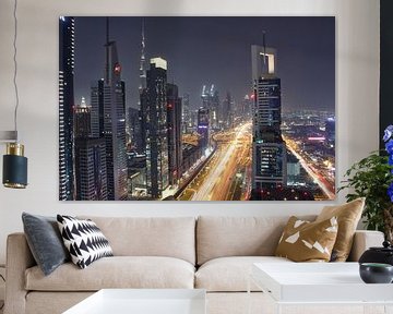 Dubai Skyline by Lars Korzelius