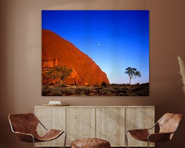 Ayers Rock, Australien van Hans-Peter Merten