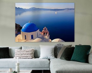 Santorini, Griechenland van Hans-Peter Merten