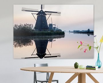 Kinderdijk in holland by Marcel Derweduwen