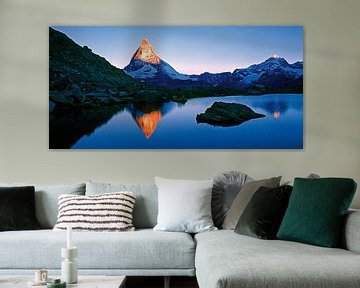 Matterhorn und Riffelsee, Schweiz von Hans-Peter Merten