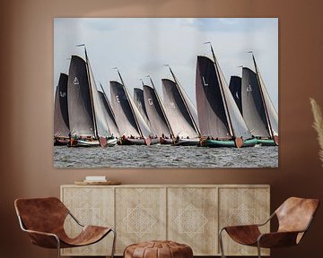 Skûtsje classic Frisian sailing Tjalk ships by Sjoerd van der Wal Photography