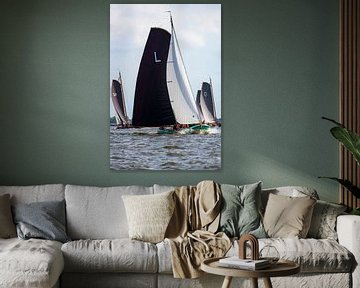 Skûtsje klassieke Friese  Tjalk zeilboten van Sjoerd van der Wal Fotografie