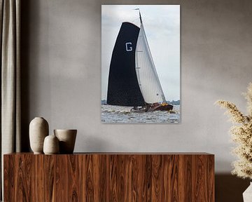 Skûtsje classic Frisian sailing Tjalk ship by Sjoerd van der Wal Photography