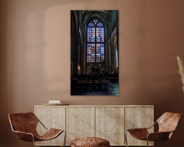 Glas in lood, Domkerk Utrecht. van Robin Pics (verliefd op Utrecht)