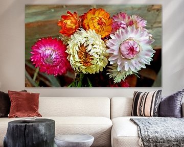 Dried flowers by Dave Muntinga