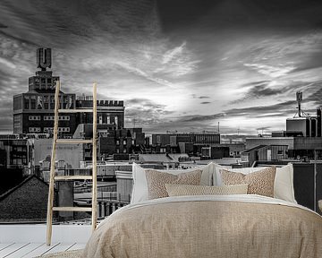 Dortmund Skyline Das U  SW von Johnny Flash