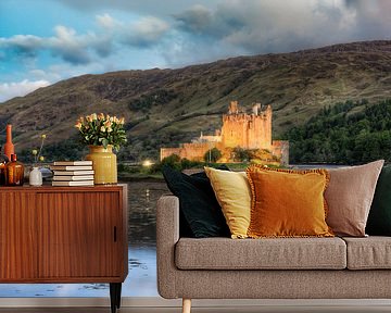 Eilean Donan Castle am Abend von Michael Valjak