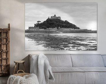 Saint Michael's Mount kasteel in Cornwall, Engeland. van Marcel van den Bos