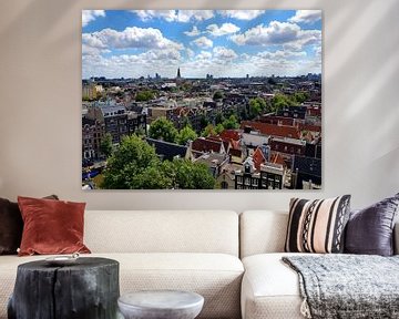 Amsterdam skyline by Patricia Leidekker