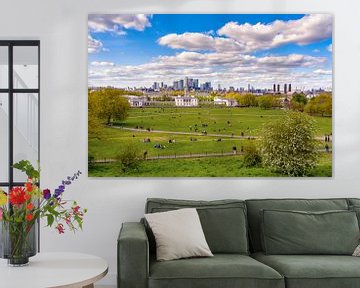 Skyline from Greenwich by AD DESIGN Photo & PhotoArt