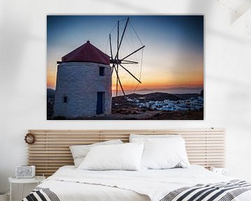 Amorgos - Windmühlen von Chora