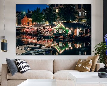 Copenhagen - Christianshavn at Night by Alexander Voss