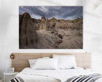 Grey section Tatacoa desert by Ronne Vinkx