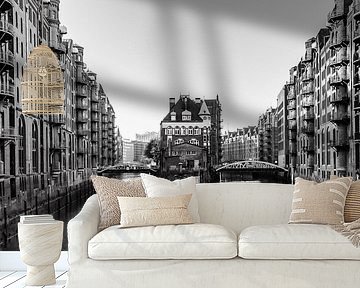 Hamburg Warehouse District by Werner Reins